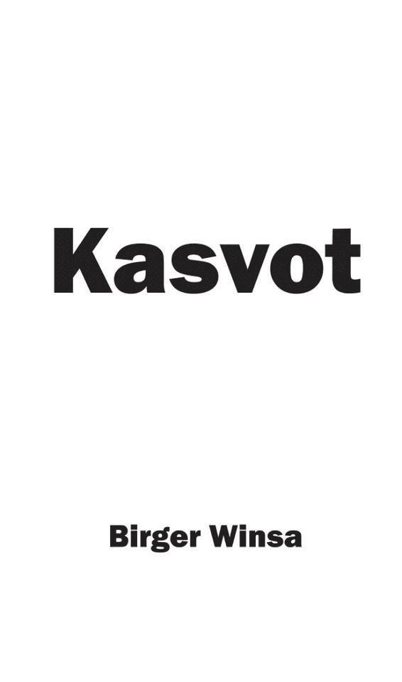 Birger Winsa - Kasvot, Häftad