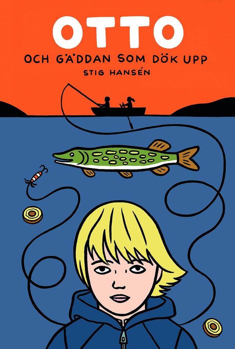 Stig Hansén - Otto och gäddan som dök upp, Kartonnage