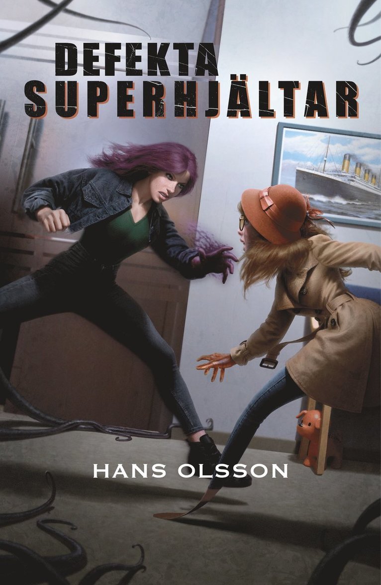Hans Olsson - Defekta superhjältar, Kartonnage