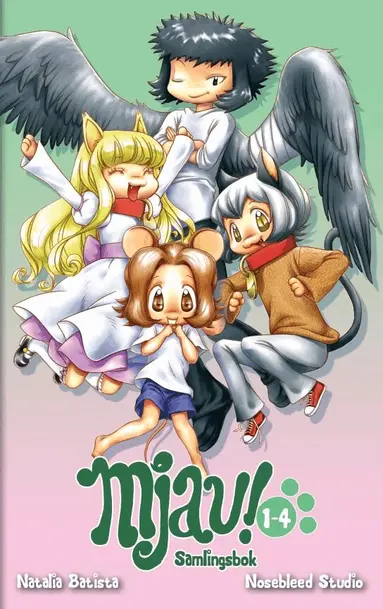 Natalia Batista - Mjau! 1-4, samlingsbok, Häftad