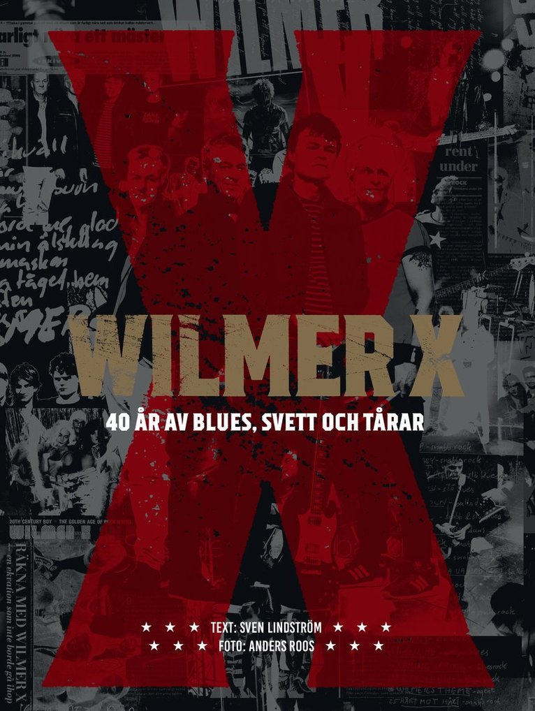 Wilmer X 40 år av Blues, svett och tårar. Utökad signerad begränsad och numrerad utgåva 1-500 ex. Live DVD och numrerat fotoprint medföljer. 1