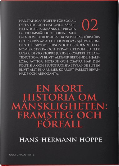 Hans-Hermann Hoppe - Mänsklighetens historia i korthet, Inbunden