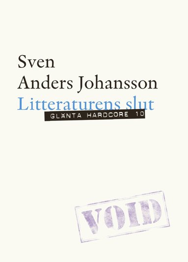 bokomslag Litteraturens slut