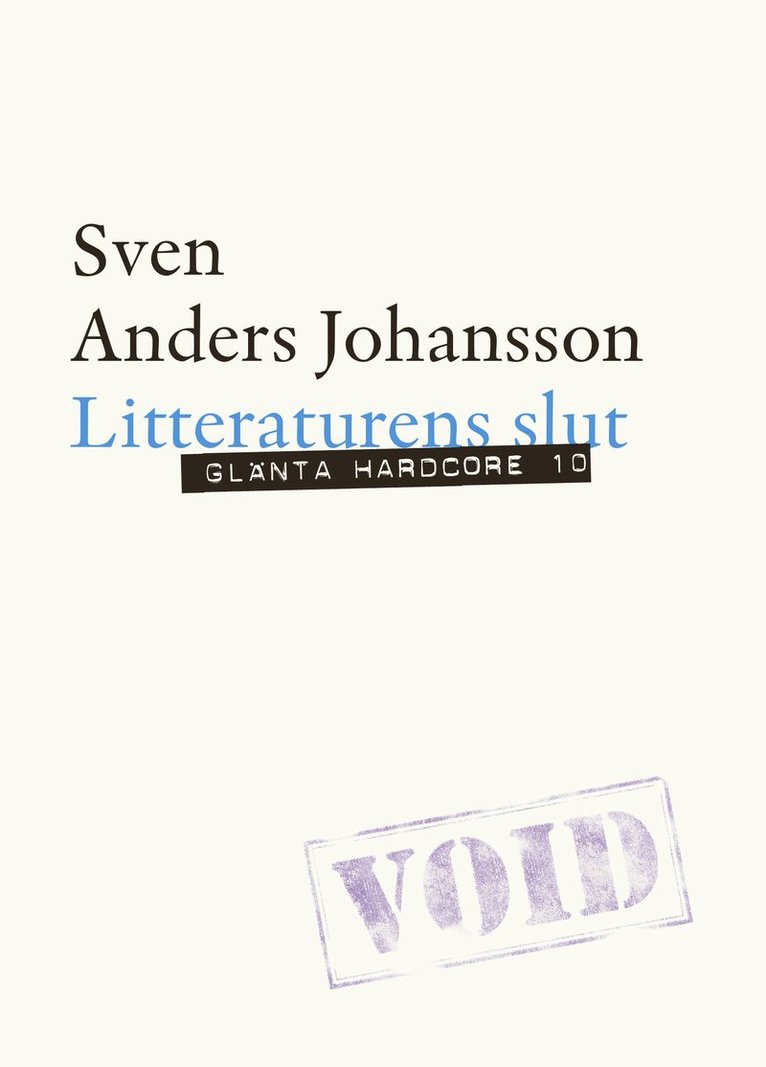 Litteraturens slut 1