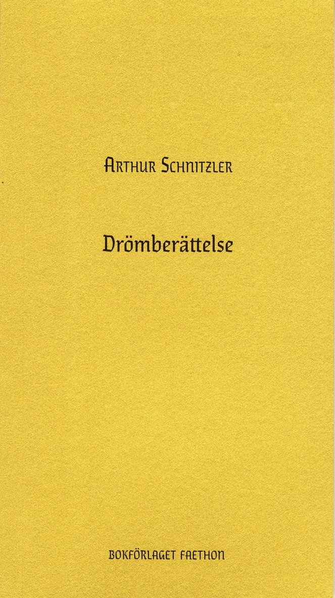 Drömberättelse 1