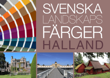 Lena Anderson, Marja Lindblom - Svenska Landskapsfärger Halland, Häftad