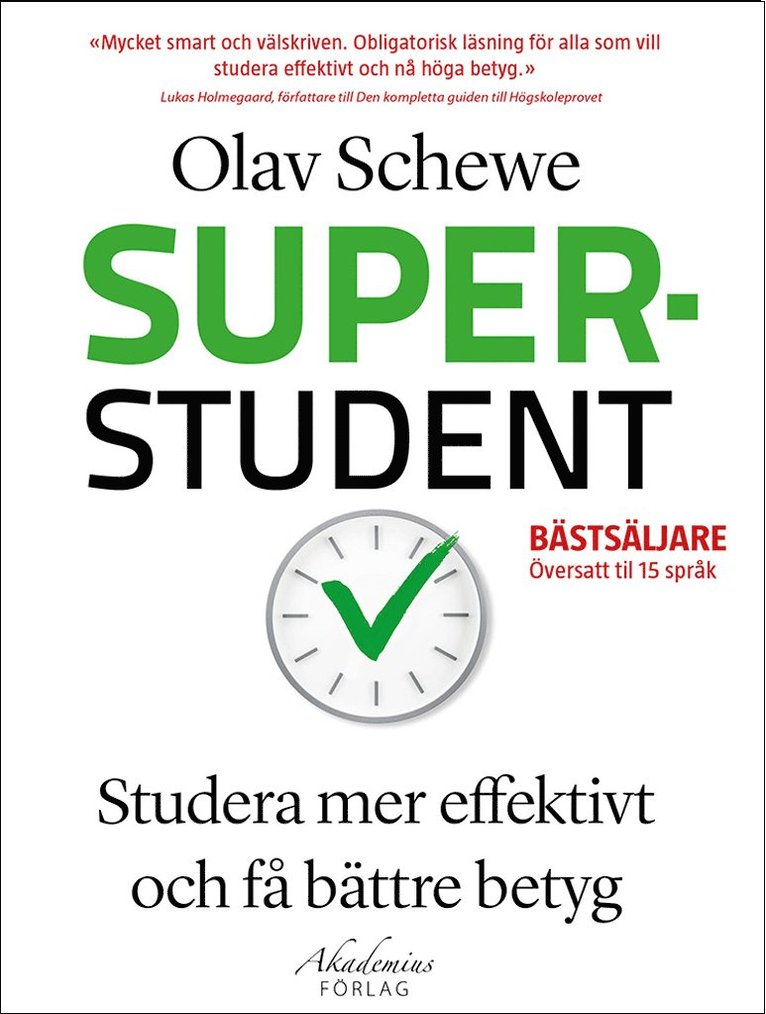 Superstudent : effektivare inlärning, för bättre betyg 1