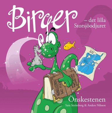 Sara Strömberg - Birger - det lilla Storsjöodjuret. Önskestenen, Inbunden