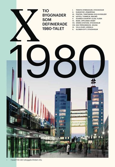 bokomslag Tio byggnader som definierade 1980-talet