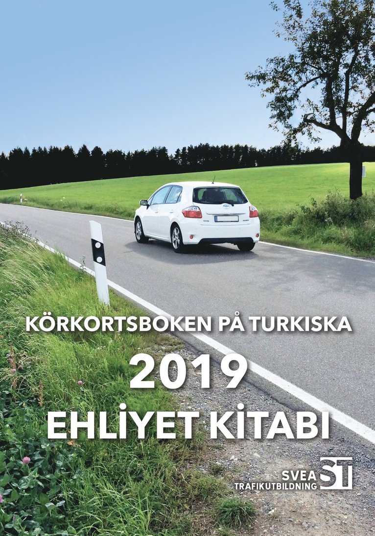 Körkortsboken på turkiska 2019, Häftad