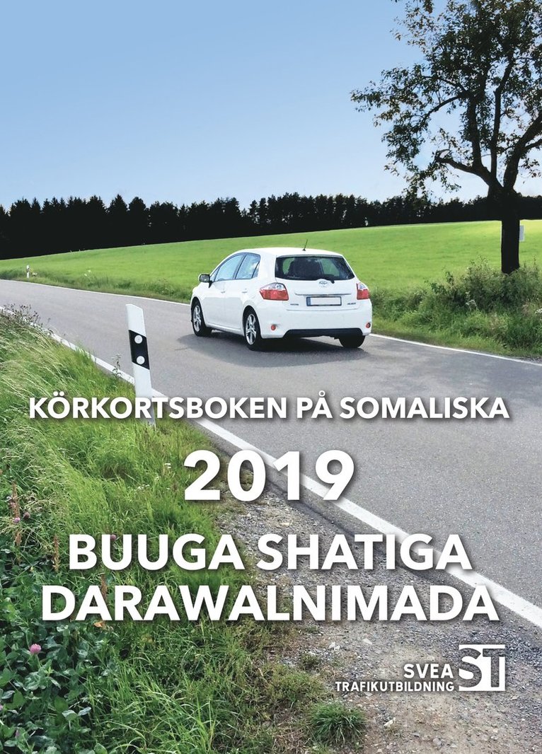 Körkortsboken på somaliska 2019, Häftad