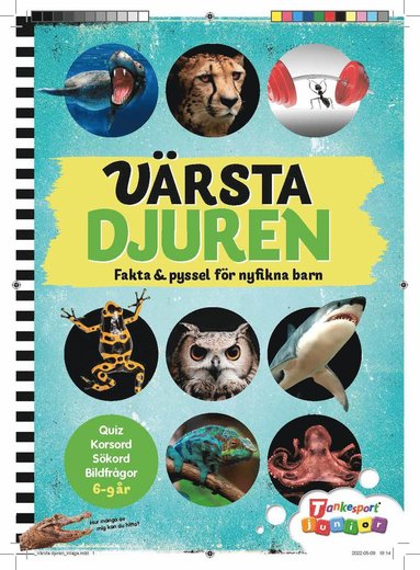 bokomslag Värsta djuren