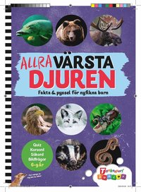 bokomslag Allra värsta djuren