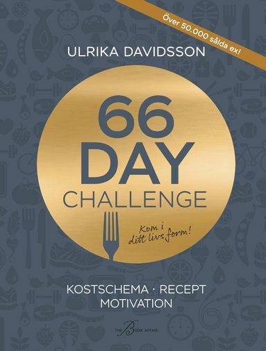 Ulrika Davidsson - 66 day challenge, Inbunden