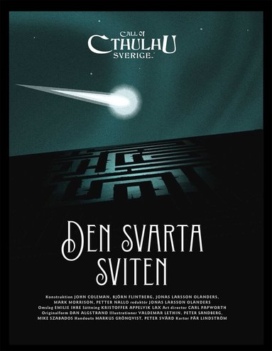 Petter Nallo, Jonas Larsson Olanders, Mark Morrison, John Coleman - Call of Cthulhu Sverige. Den svarta sviten, Kartonnage