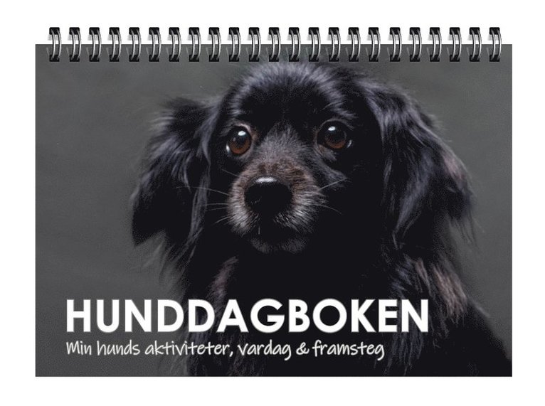 Hunddagboken : min hunds aktiviteter, vardag & framsteg 1