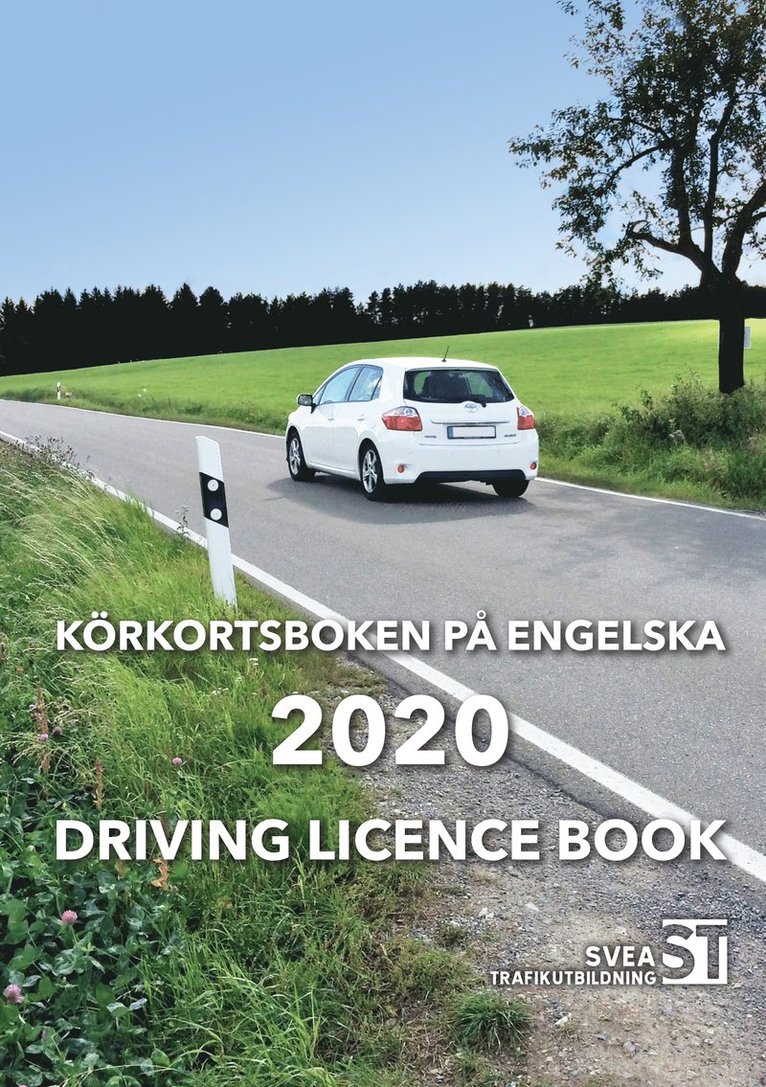 Körkortsboken på engelska 2020 / Driving licence book, Häftad