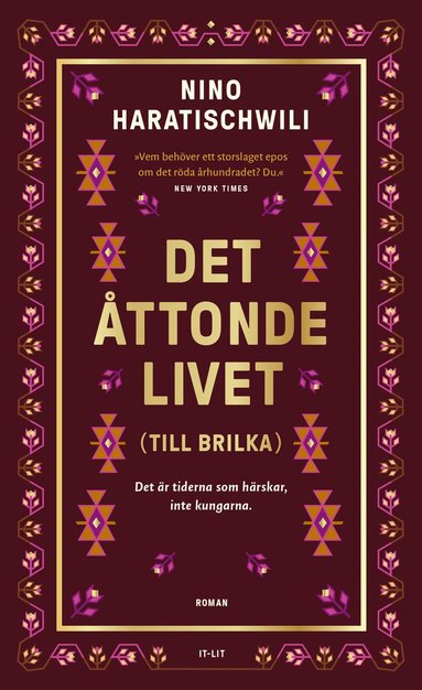 bokomslag Det åttonde livet (Till Brilka)