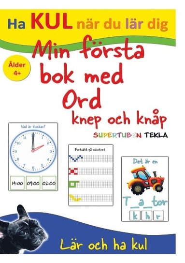 bokomslag Min första bok med ord, knep och knåp - med Supertuben Tekla