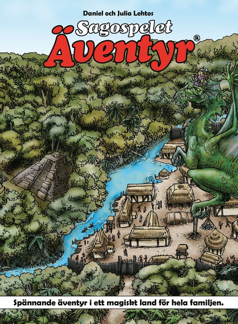 Sagospelet Äventyr - regelbox