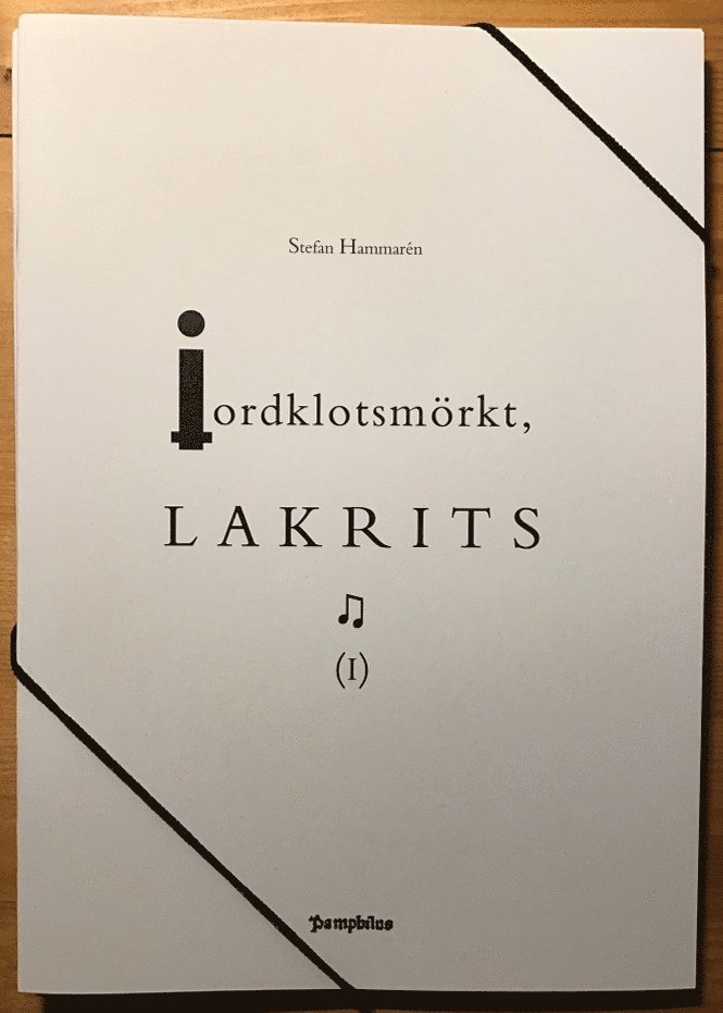 Jordklotsmörkt, lakrits (I)-(II) 1