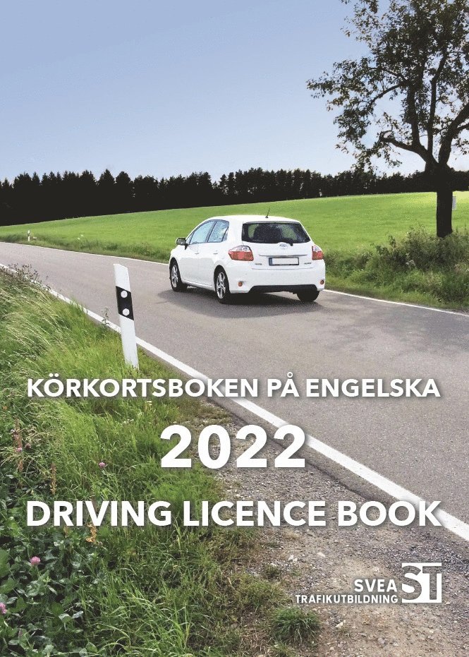 Körkortsboken på Engelska 2022 / Driving licence book