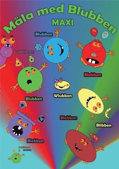 bokomslag Blubben och Blubbianerna : måla med Blubben MAXI