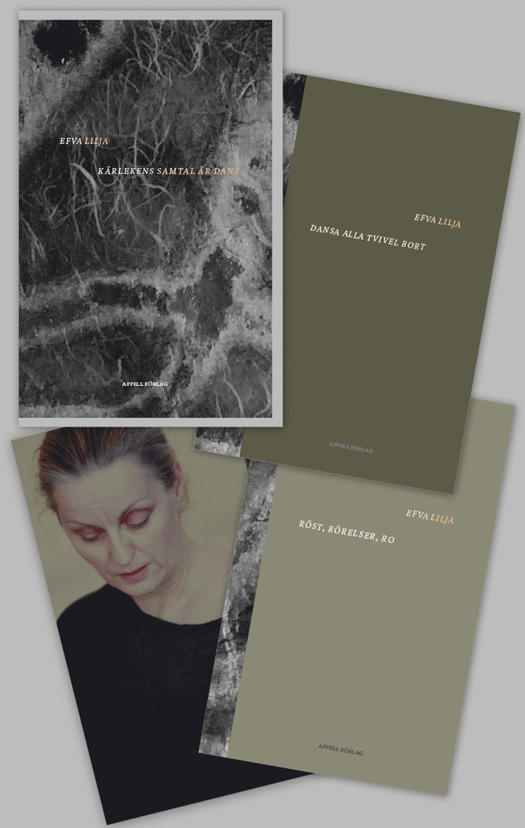 Efva Lilja - Kärlekens samtal är dans (tre volymer i en box.), Inbunden