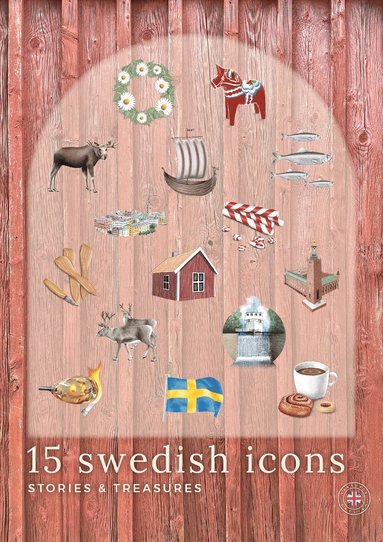 bokomslag 15 Swedish Icons : stories & treasures