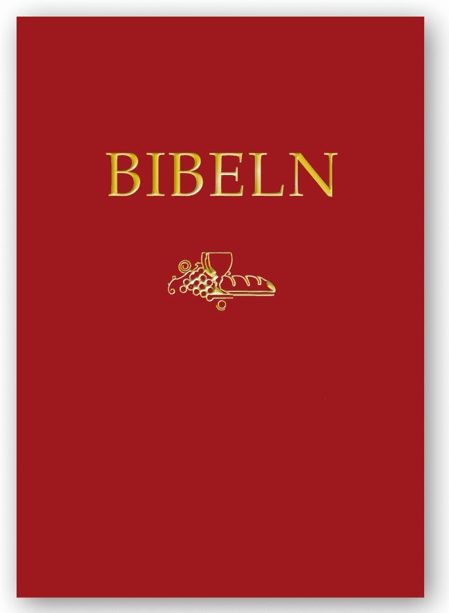 Svenska Folkbibeln - Storstilsbibel SFB15, A4, röd skinnimitation, Inbunden