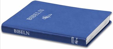 Svenska Folkbibeln - Bibeln SFB98, slimline, blå skinnimitation, Inbunden