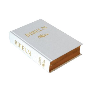 Bibeln SFB 2015, mellanformat, vit hårdpärm (Vigselbibel), Inbunden