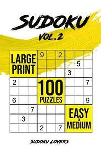 bokomslag Sudoku Large Print: 100 Easy and Medium Puzzles
