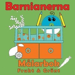 Barnianerna målarbok frukt & grönt 1