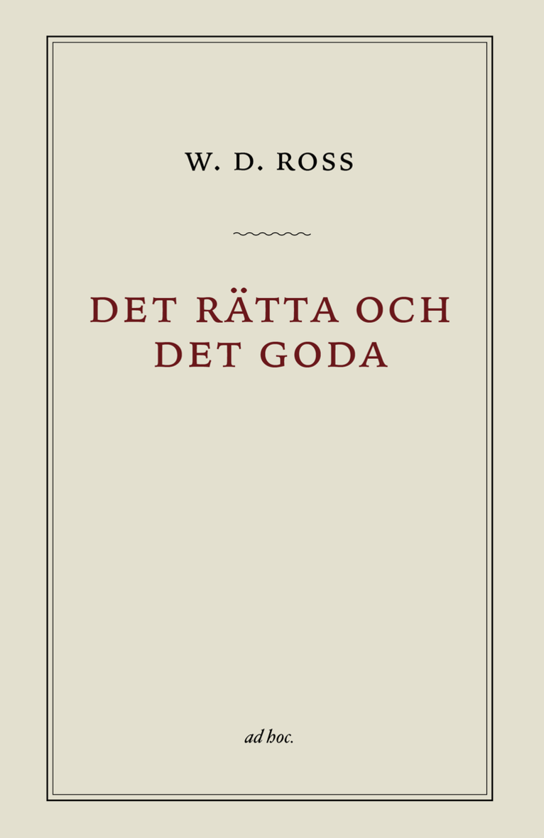 Det rätta och det goda