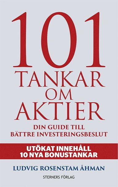 bokomslag 101 Tankar om aktier : din guide till bättre investeringsbeslut