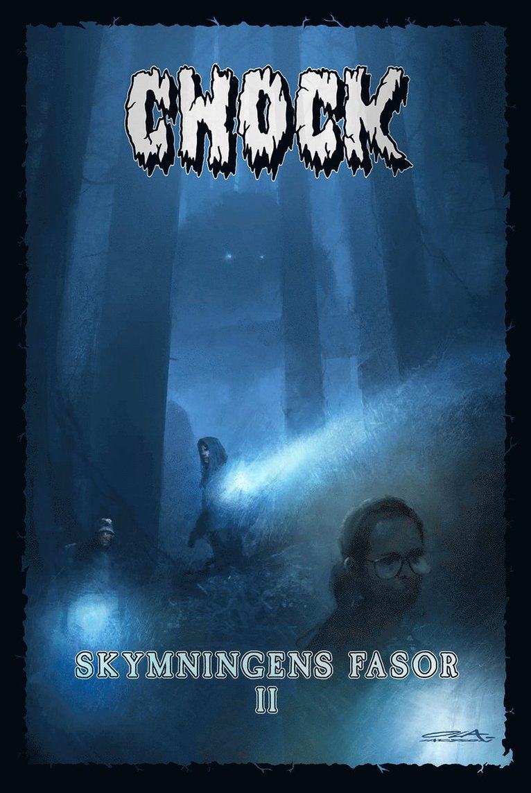 Jonas Larsson Olanders - Chock. Skymningens fasor II, Kartonnage