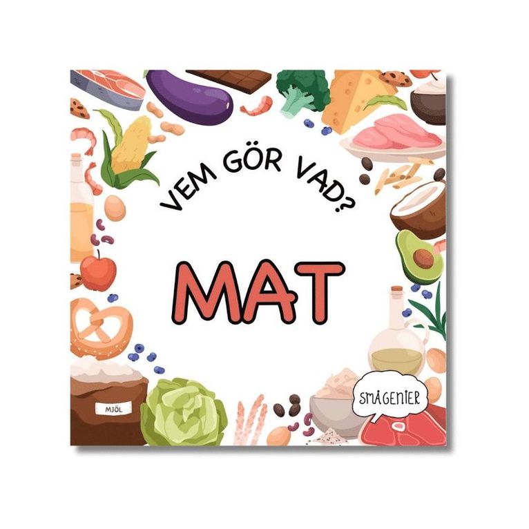 Vem gör vad? Mat, Häftad