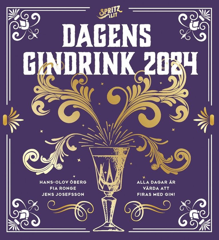 Jens Josefsson, Fia Ronge, Hans-Olov Öberg - Dagens Gindrink 2024, Kartonnage