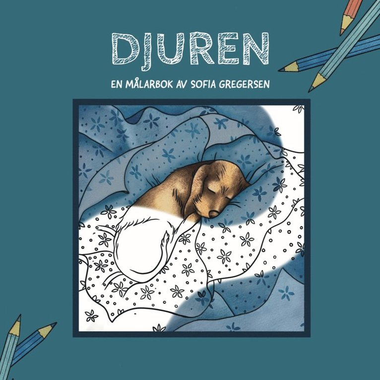 Djuren : en målarbok av Sofia Gregersen