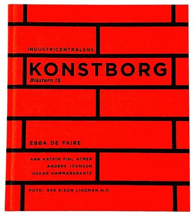 bokomslag Industricentralens Konstborg: Blästern 15