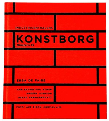 bokomslag Industricentralens Konstborg: Blästern 15
