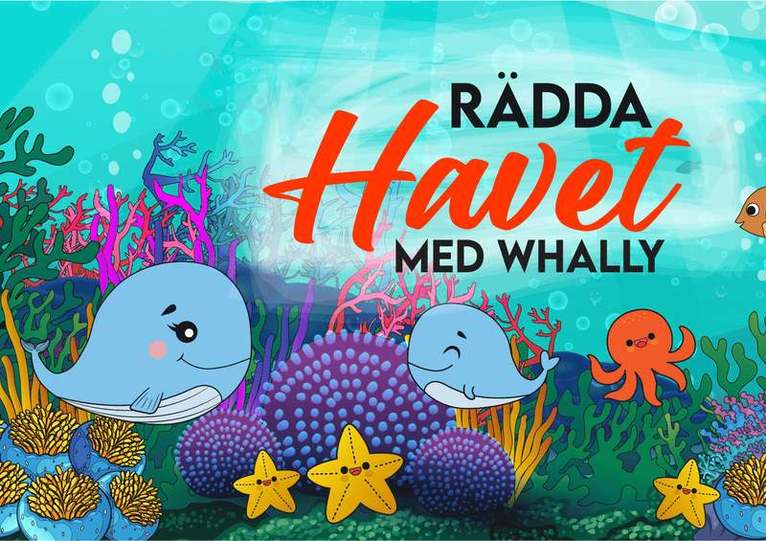 Martina Drennow, Daniel Wiklund - Rädda havet med Whally, Häftad