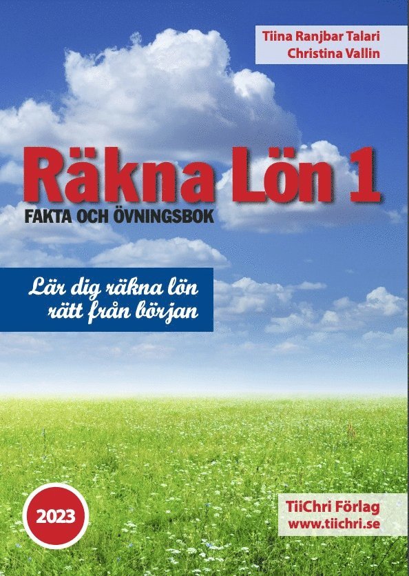 Räkna Lön 1 - 2023 (bok + digital produkt) 1