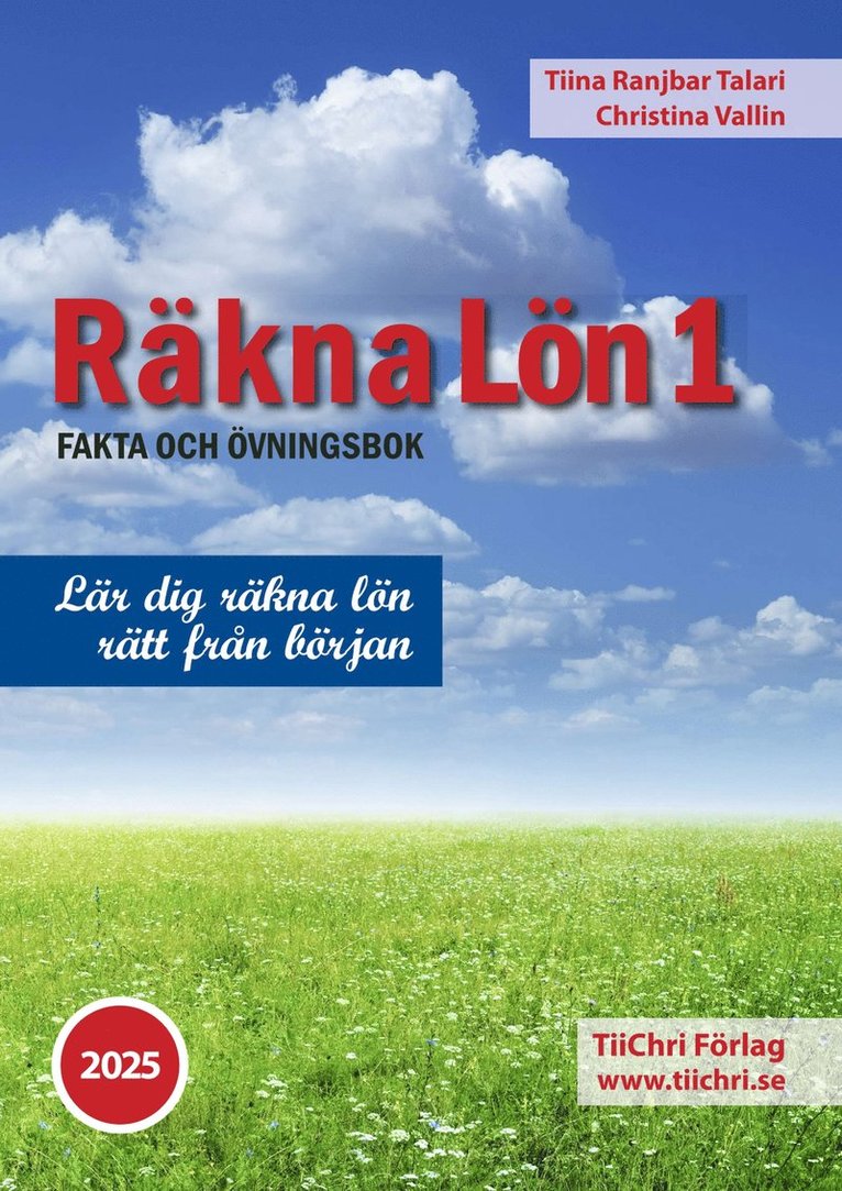 Räkna Lön 1 - 2025 (bok + digital produkt) 1