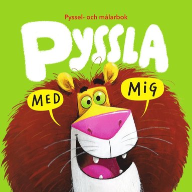 bokomslag Pyssel- och målarbok Pyssla med mig