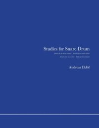 bokomslag Studies for Snare Drum