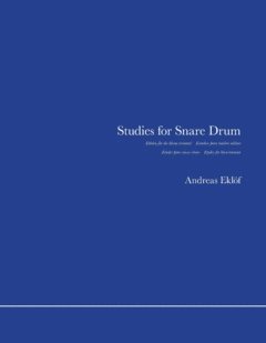Studies for Snare Drum 1