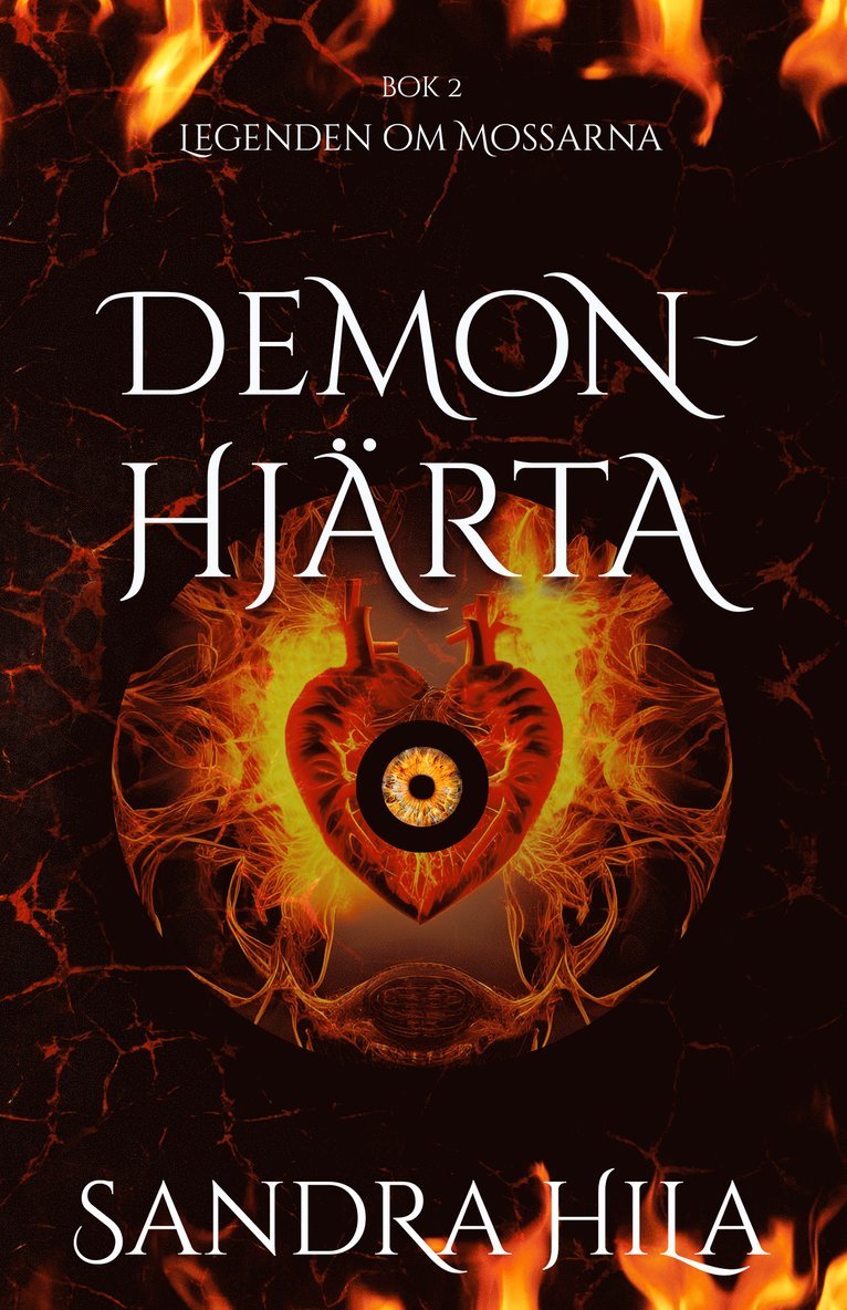 Sandra Hila - Demonhjärta, Inbunden