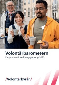Ola Höiden - Volontärbarometern : rapport om ideellt engagemang 2023, Häftad